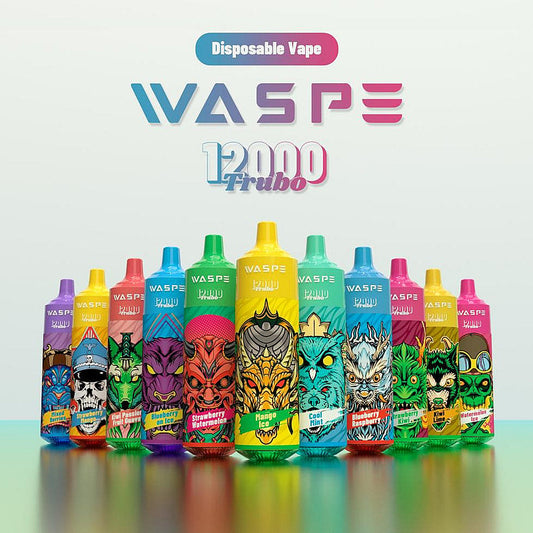 WASPE 12000 Puffs Disposable Vape New Electronic Cigarette Pen