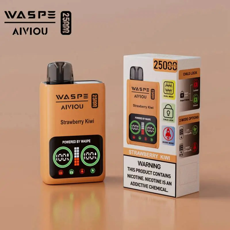 WASPE 25000 Puffs Disposable Vape Wholesale,	650 mAh ,25ML 10Flavors