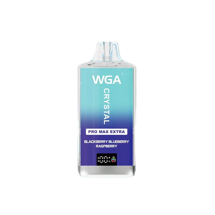 WGA Crystal Pro Max Extra 15000 Puffs Disposable Vape-650mAh Battery, Multiple Nicotine 11 Flavors