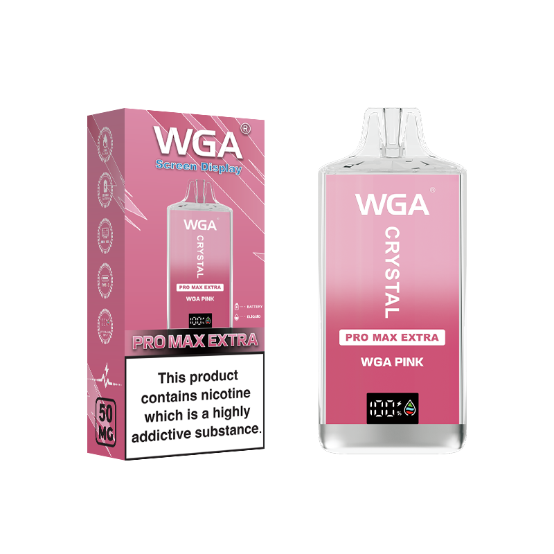wga Disposable Vape Crystal Wga-Pink 15000 Puffs