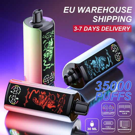 EU Warehouse Stagbar Pulse 35000 Puffs Disposable Vape Wholesale