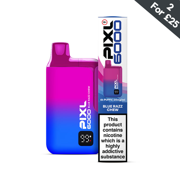 Blue Razz Chew By Pixl 6000