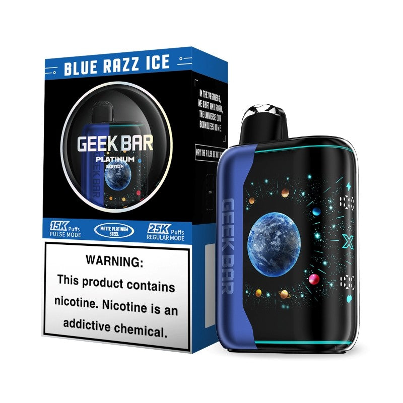 Geek Bar Pulse X 25K Platinum Edition Disposable Vape (18ml, 5%)