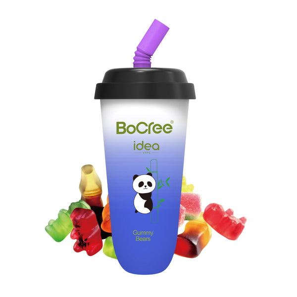 BoCree 6500 Vape 650mAh battery,15mL E-Liquid Multiple Nicotine 18 flavours