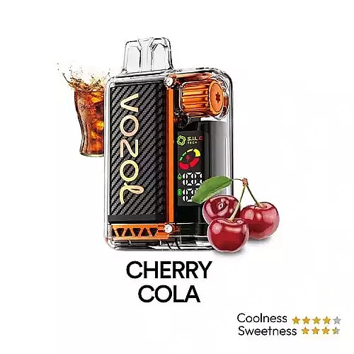 Vozol Vista 20K Puffs Disposable Vape | Dual Mesh with LED Digital Screen 20mL e-liquid 650mAh battery 17 unique flavors