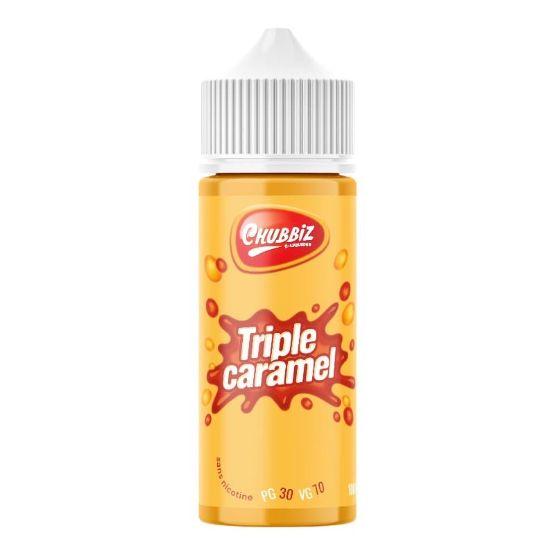 CHUBBIZ Triple Caramel - E-liquide 100ml