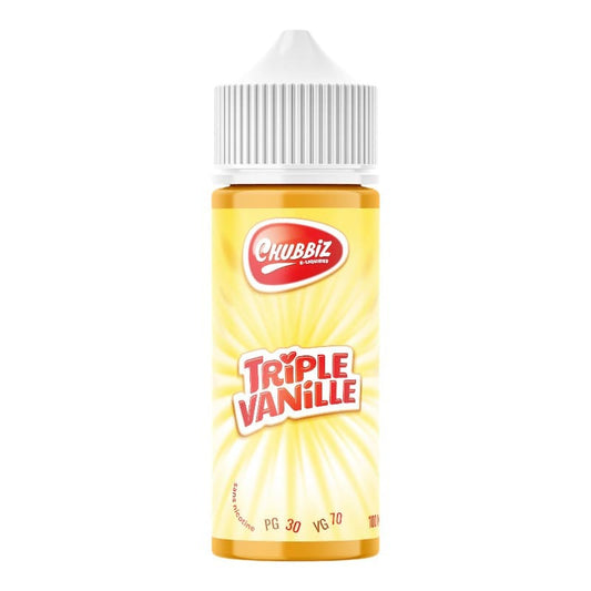 CHUBBIZ Triple Vanille - E-liquide 100ml