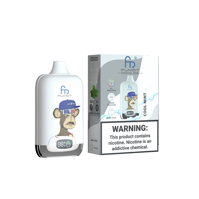 RandM Digital Box 12000 12K Fumot Vape 20ml