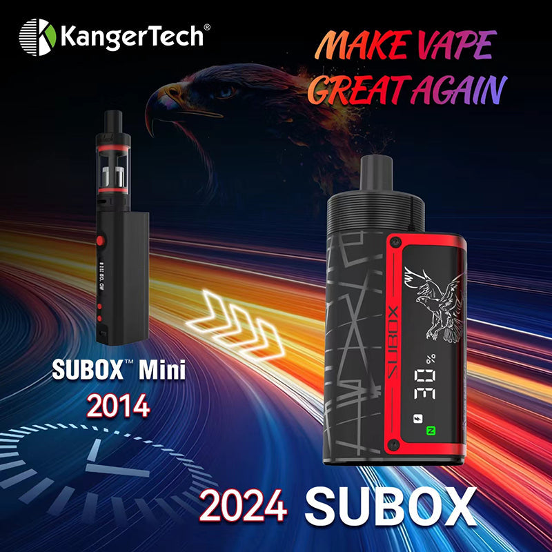 KangerTech SUBOX 50000 Puffs Disposable Vape Wholesale-900mAh Battery, 40ml E-liquid, Multiple Nicotine 18 Flavors