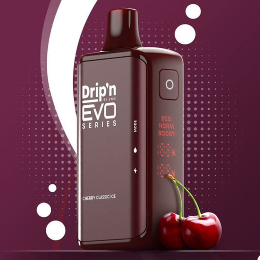 Drip'n by Envi EVO 28k Disposable Vape-Cherry Classic