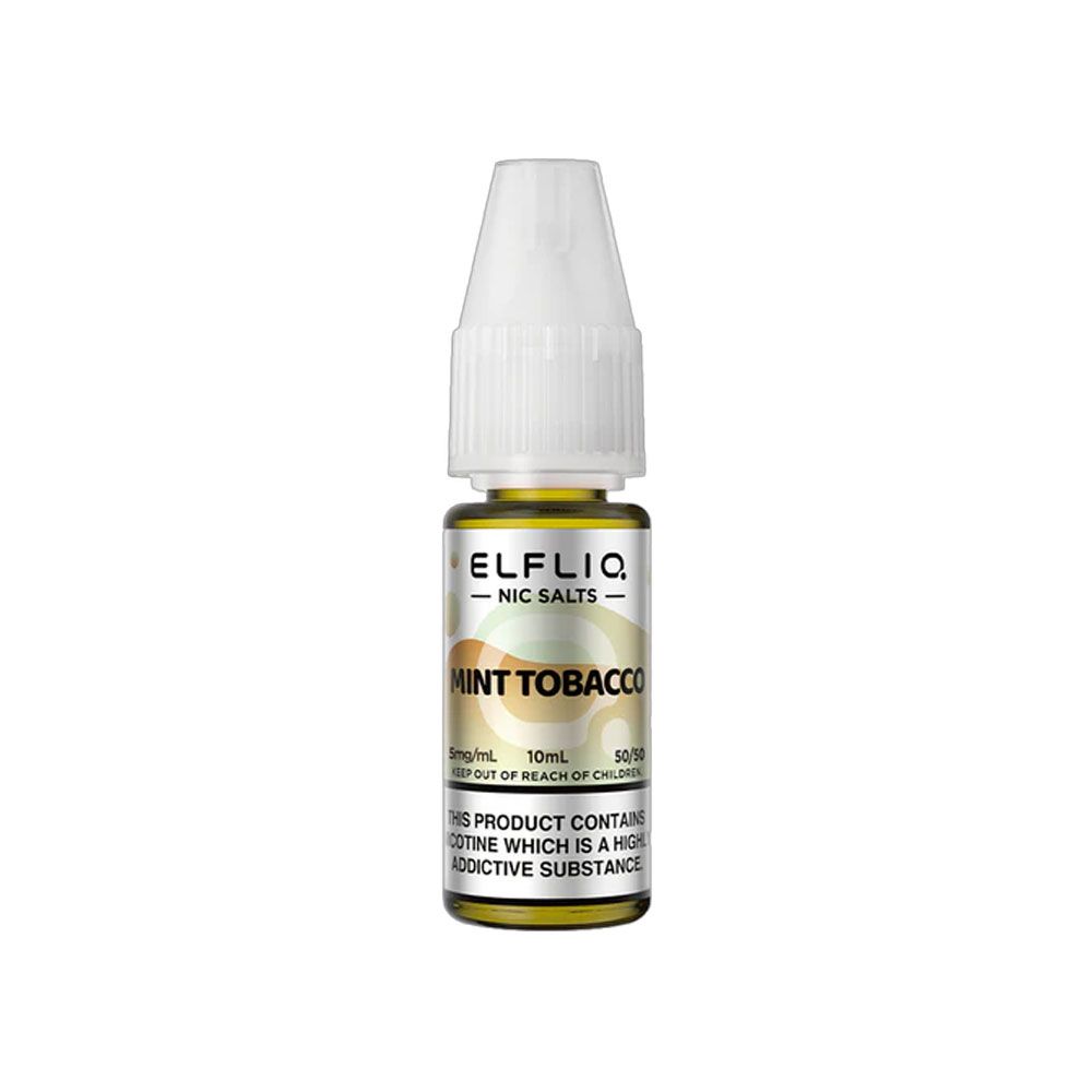 ELFBAR Elfliq Mint Tobacco - Sel de nicotine 10ml