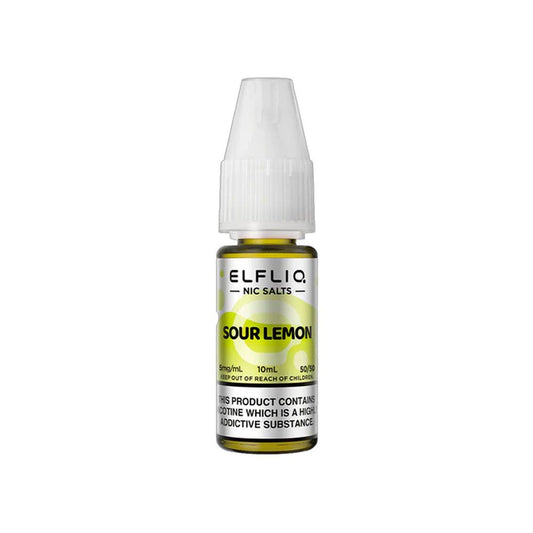ELFBAR Elfliq Sour Lemon - Sel de nicotine 10ml