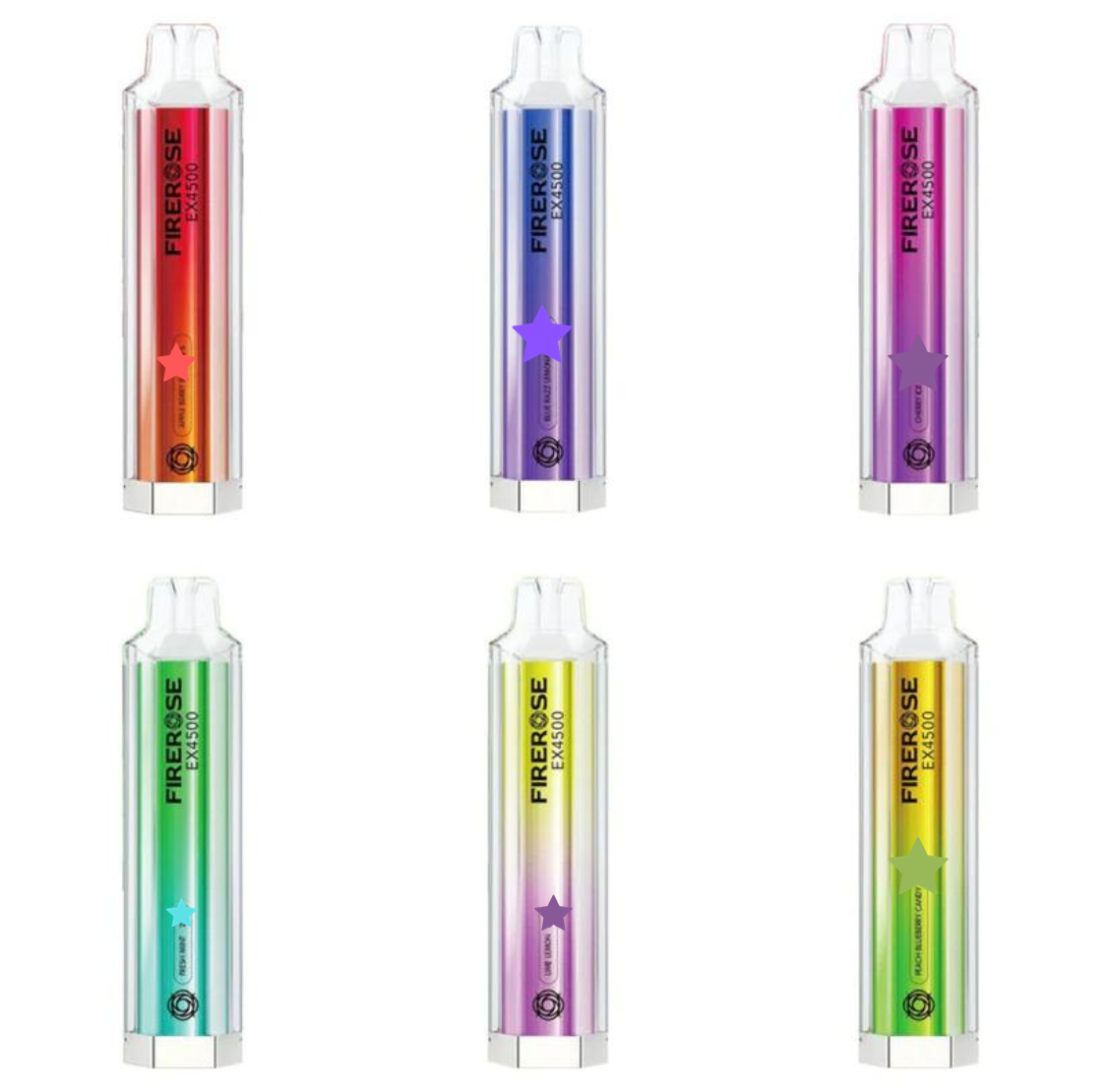 Firerose 4500 Puffs by Elux - £7.99 | Vape Sales UK