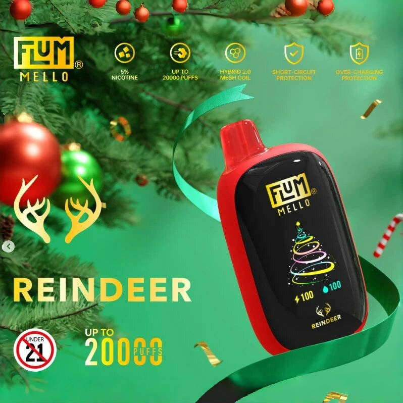 π Flum Mello Christmas Limited Edition Disposable Vape (15ml, 5% )
