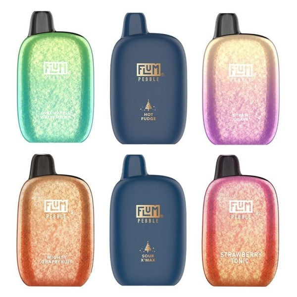 π Flum Pebble 6000 Christmas Edition Disposable Vape (5%,14ml)