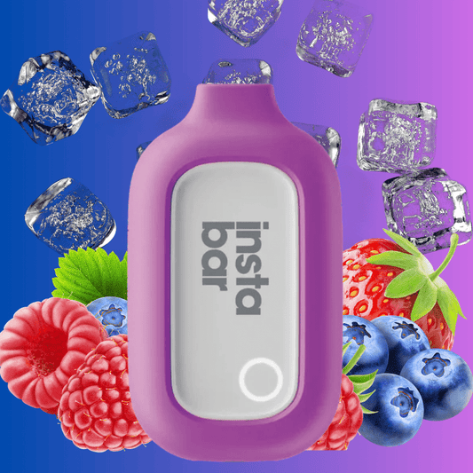 Insta Bar Jar 4000 Disposable Vape-Quadberry Ice