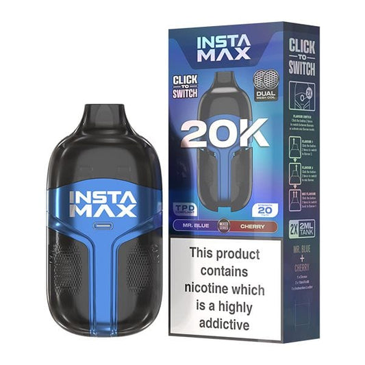 Insta Max 20K Puff Disposable Vape  dual-flavour , 20000 puffs 650 mAh