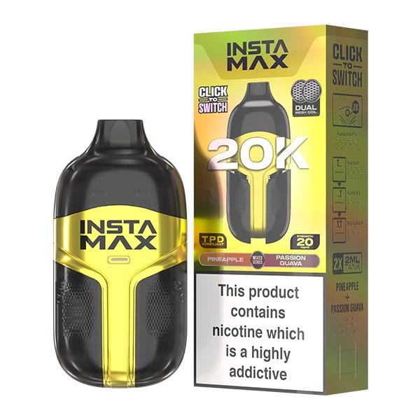 Insta Max 20K Puff Disposable Vape  dual-flavour , 20000 puffs 650 mAh