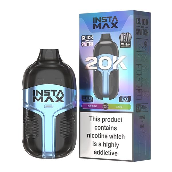 Insta Max 20K Puff Disposable Vape  dual-flavour , 20000 puffs 650 mAh