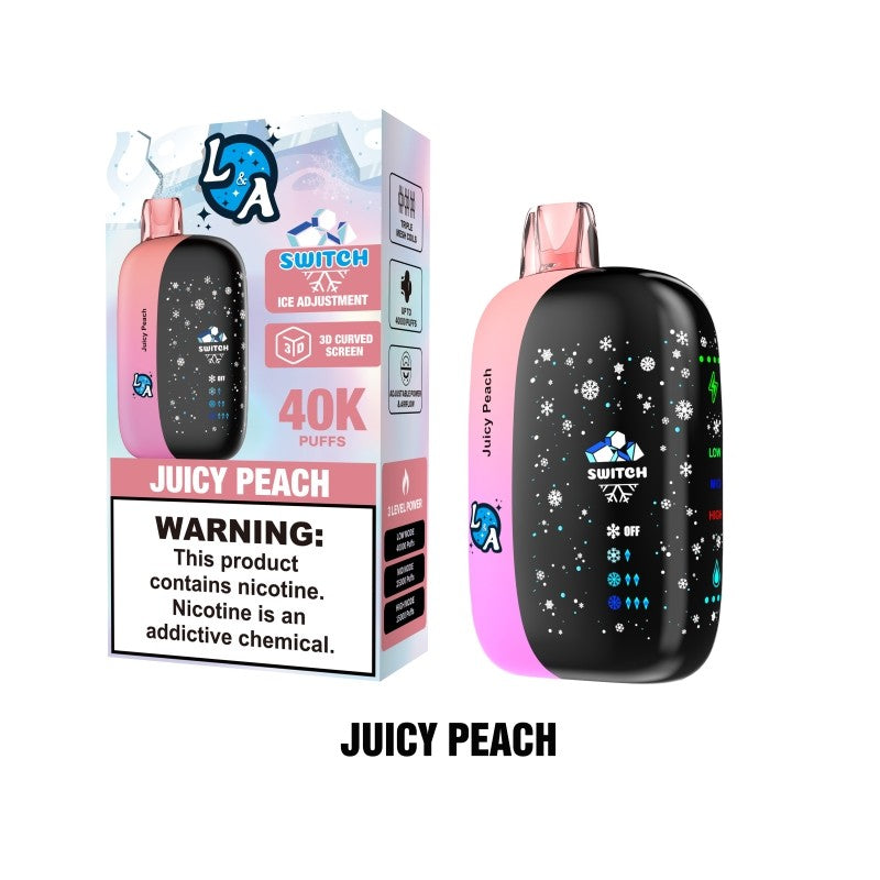 L&A Switch 40K Ice Control Disposable Vape 5%