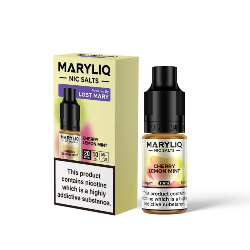 LOST MARY Maryliq Cherry Lemon Mint - Sel de nicotine 10ml