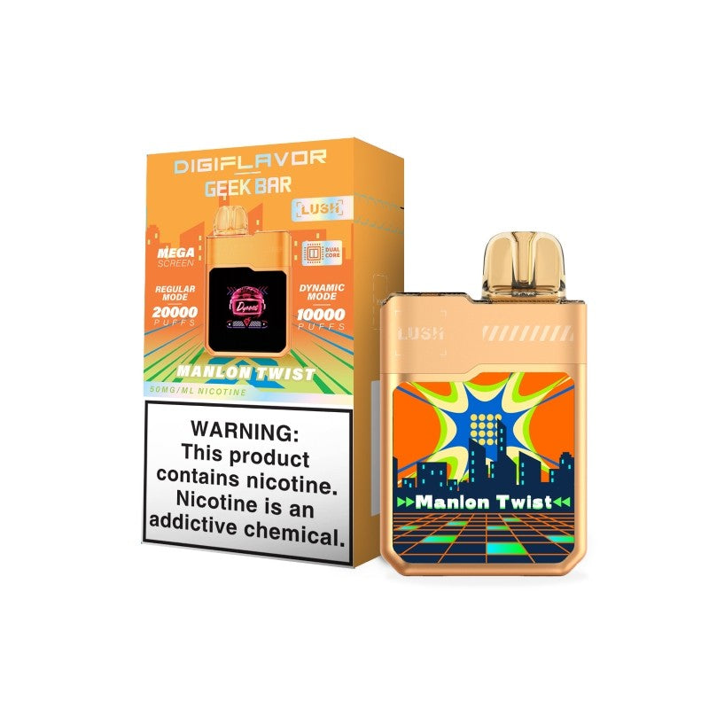 Digiflavor x Geek Bar Lush 20K Disposable Vape (5%, 20ml)