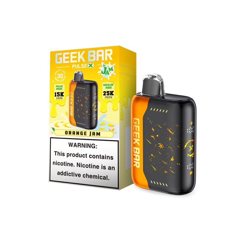 Geek Bar Pulse X 25K Jam Edition Disposable Vape 18ml 5%