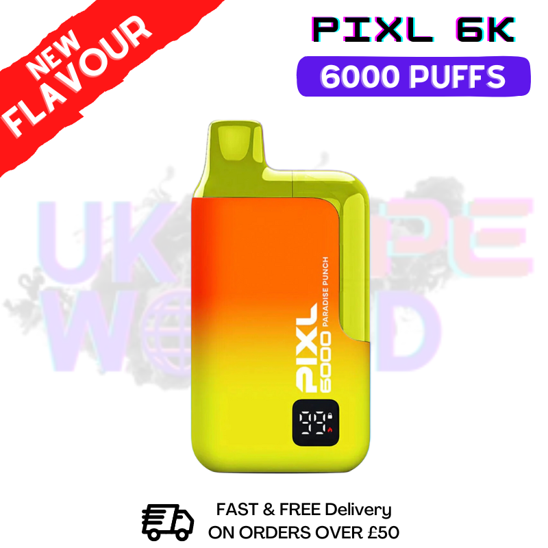 Paradise Punch Pixl 6000 6K Puff Disposable Bar - Only £9.99