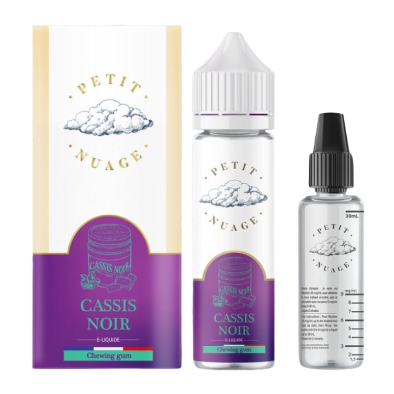 PETIT NUAGE Cassis Noir - E-liquide 50ml