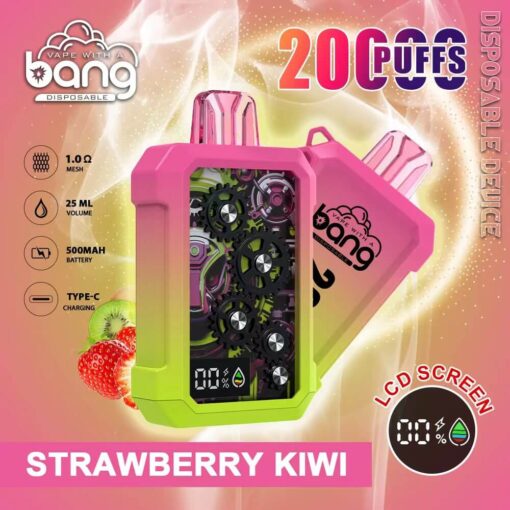 Bang Vape 20000Puffs Wholesale Electronic Cigarette Vape Bang King 20K Desechables Disposable Vape-500mAh Battery, 25ml E-liquid, Multiple Nicotine 12 Flavors