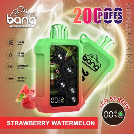Bang Vape 20000Puffs Wholesale Electronic Cigarette Vape Bang King 20K Desechables Disposable Vape-500mAh Battery, 25ml E-liquid, Multiple Nicotine 12 Flavors