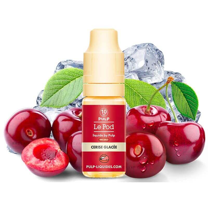PULP Le Pod Cerise Glacée - Sel de nicotine 10ml