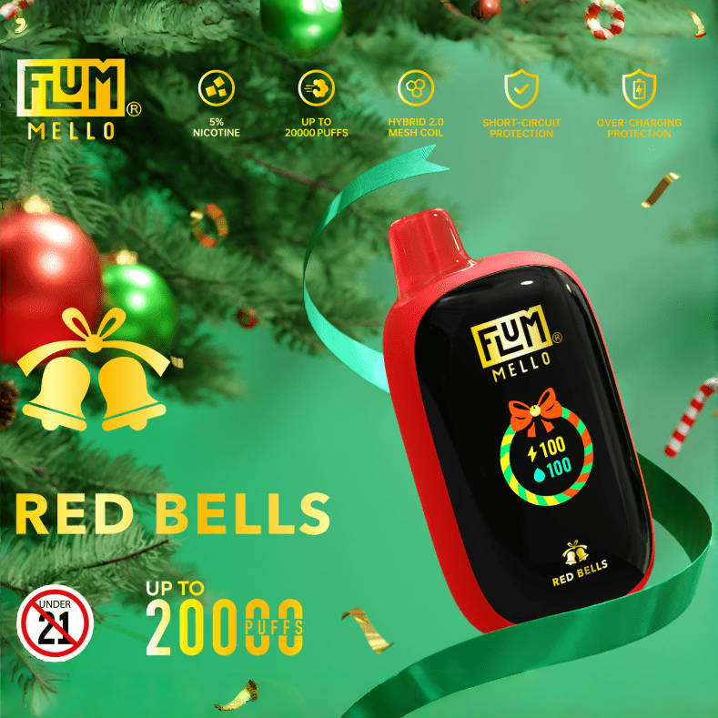 π Flum Mello Christmas Limited Edition Disposable Vape (15ml, 5% )