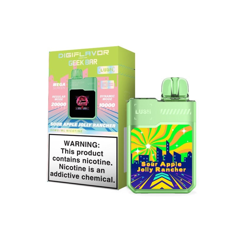 Digiflavor x Geek Bar Lush 20K Disposable Vape (5%, 20ml)