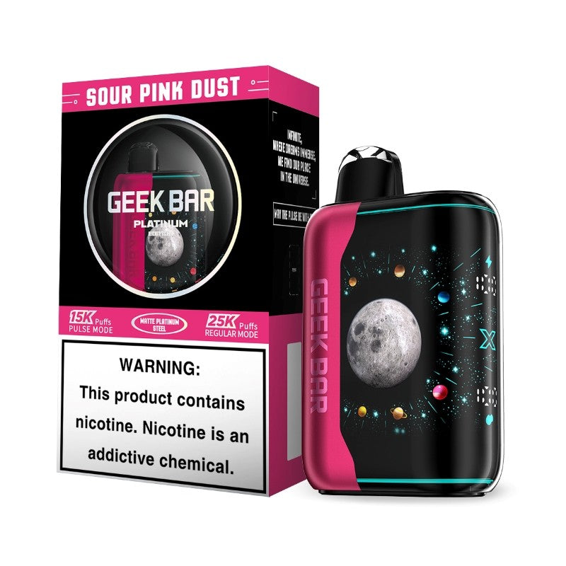 Geek Bar Pulse X 25K Platinum Edition Disposable Vape (18ml, 5%)