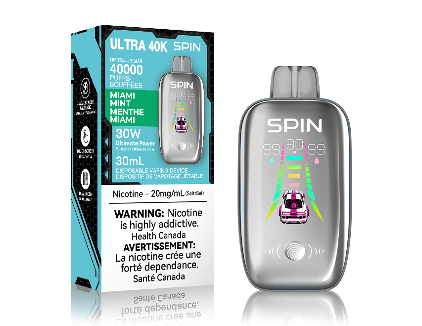 Spin Ultra 40k Disposable Vape - Miami Mint