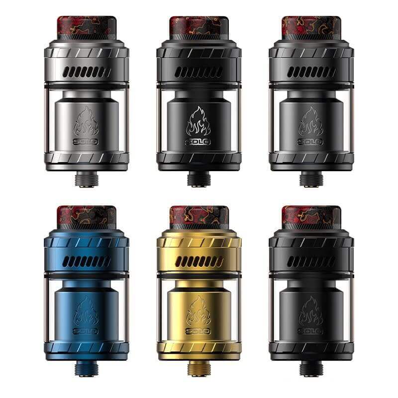 THC X MIKE VAPES Blaze Solo RTA - Atomiseur Reconstructible 5.5ml 25mm
