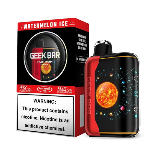 Geek Bar Pulse X 25K Platinum Edition Disposable Vape (18ml, 5%)