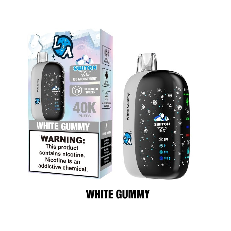 L&A Switch 40K Ice Control Disposable Vape 5%