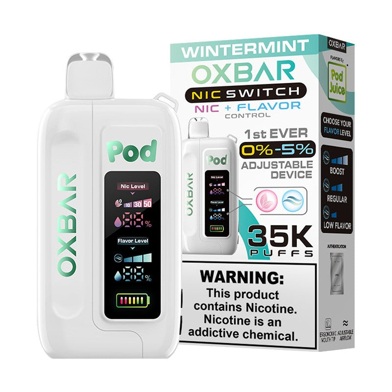 OXBAR X Pod Juice Nic Switch 35K Disposable Vape 5%