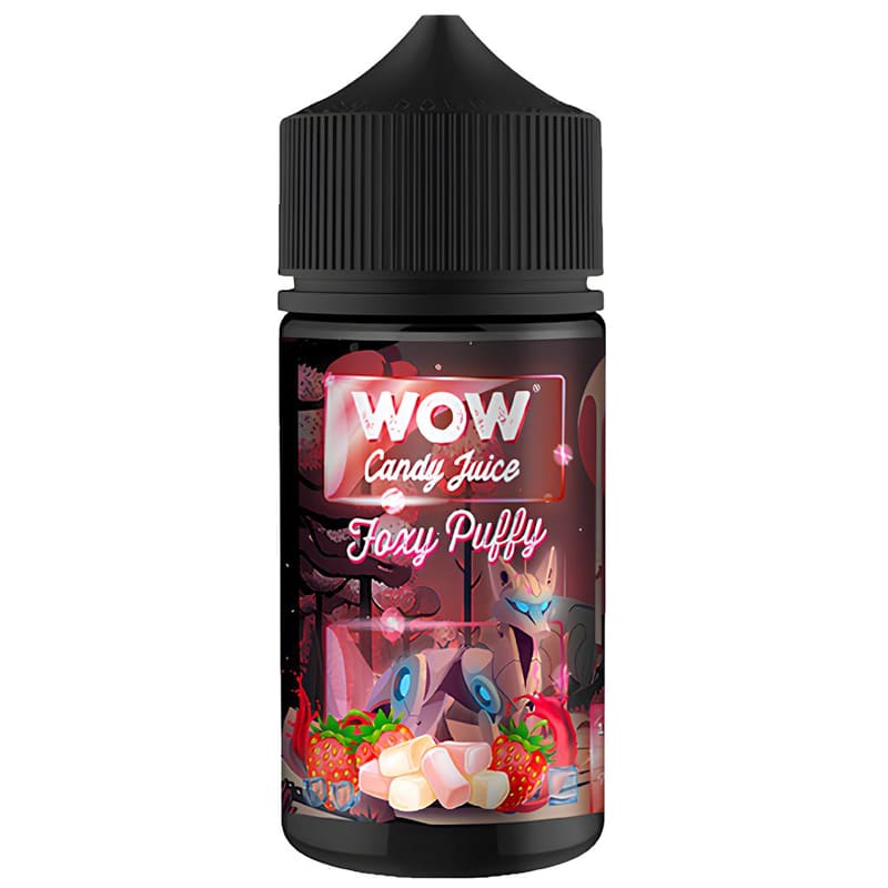 WOW Candy Juice Foxy Puffy - E-liquide 100ml