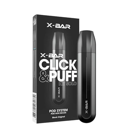 X-BAR Click & Puff Solo - Batterie Rechargeable 500mAh (Sans Cartouche)