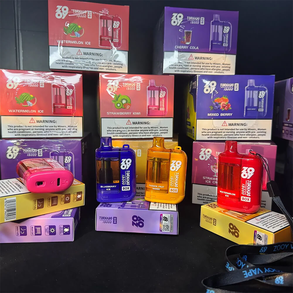 ZOOY TORNADO 18000 PUFF Disposable Vape In Sales