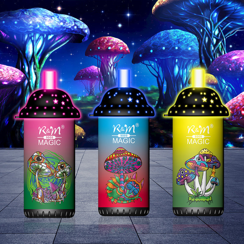 R&M CRYSTAL 9000 Puffs Disposable  Vape Wholesale
