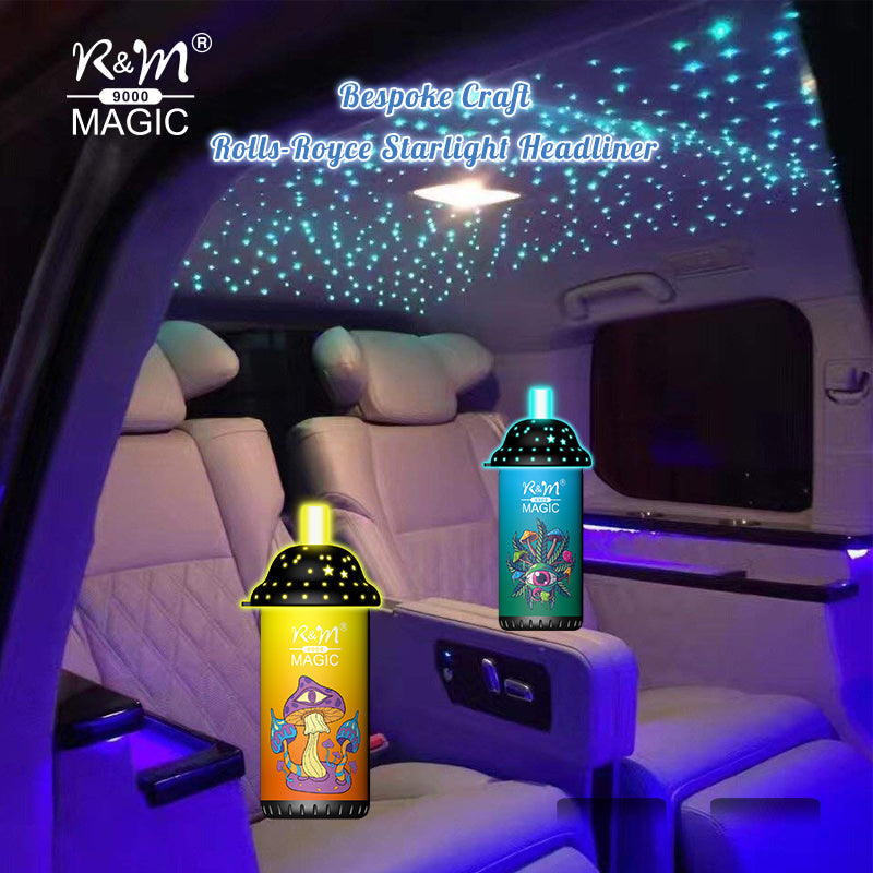 R&M CRYSTAL 9000 Puffs Disposable  Vape Wholesale