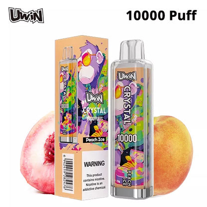 Uwin Crystal 1000 Flavors 0% 2% 5% Free Fast Delivery00 Puffs 3
