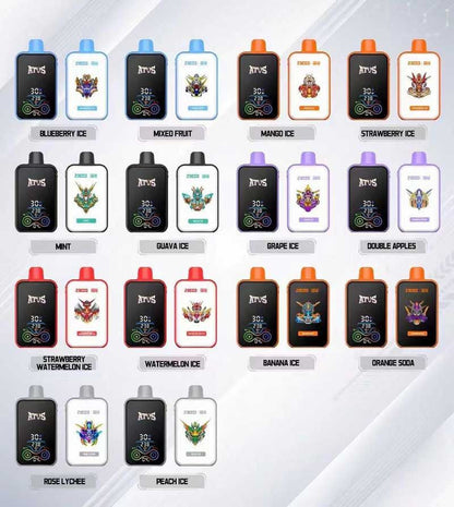 ATVS Mecha 25000 Puffs Disposable Vape Wholesale-1000mAh, 20ml E-liquid,Multiple Nicotine 14 Flavors