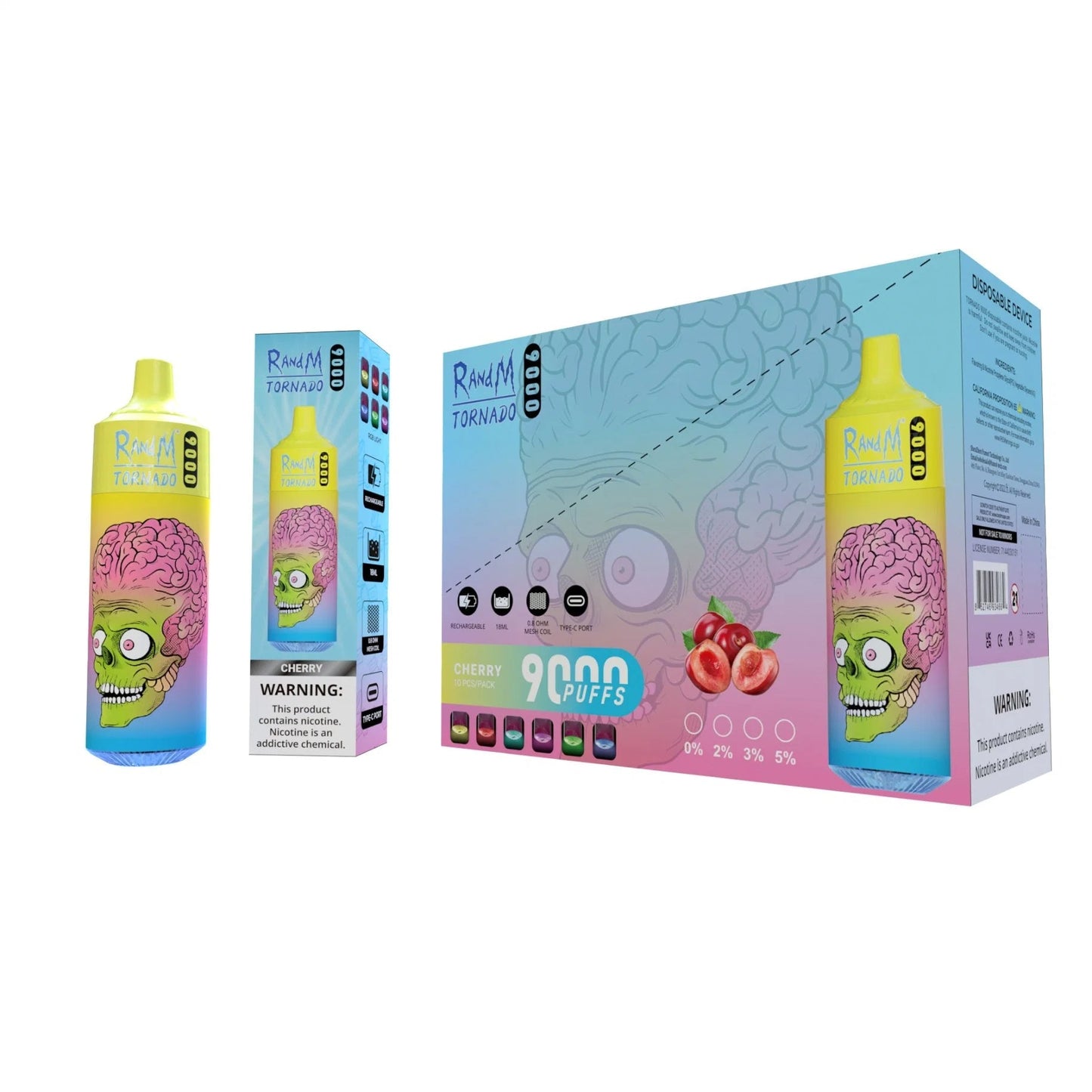 RandM Tornado 9000 Puffs Disposable Vape Wholesale