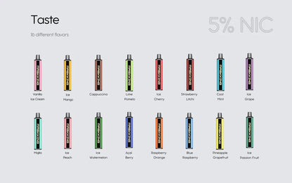 Maskking Super CC 2500 Puffs Disposable Vape Wholesale