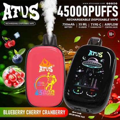 ATVS 45000 Puffs Disposable Vape Wholesale